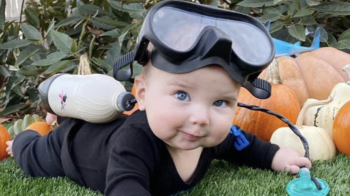 Give you kid a snorkel set